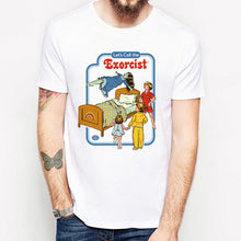 Load image into Gallery viewer, satan t-shirt evil children demons ritual scary horror devil t shirt pentacle satanism hell ouija hail angels evil children tops