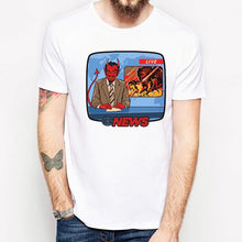 Load image into Gallery viewer, satan t-shirt evil children demons ritual scary horror devil t shirt pentacle satanism hell ouija hail angels evil children tops