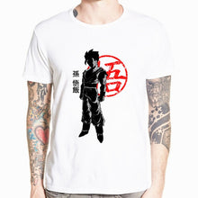 Load image into Gallery viewer, Dragon Ball Z Goku T-shirt Short sleeve O-Neck Tshirt Summer Saiyan Vegeta Harajuku brand clothing T shirt HCP316