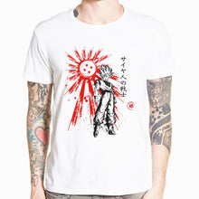 Load image into Gallery viewer, Dragon Ball Z Goku T-shirt Short sleeve O-Neck Tshirt Summer Saiyan Vegeta Harajuku brand clothing T shirt HCP316