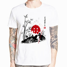 Load image into Gallery viewer, Dragon Ball Z Goku T-shirt Short sleeve O-Neck Tshirt Summer Saiyan Vegeta Harajuku brand clothing T shirt HCP316