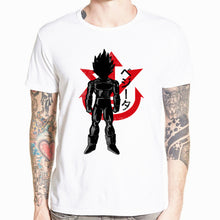 Load image into Gallery viewer, Dragon Ball Z Goku T-shirt Short sleeve O-Neck Tshirt Summer Saiyan Vegeta Harajuku brand clothing T shirt HCP316