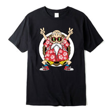 Load image into Gallery viewer, 100% cotton T-shirt high quality fashion casual Dragon Ball Z Goku print t shirt men Harajuku brand clothing funny tshirts
