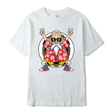 Load image into Gallery viewer, 100% cotton T-shirt high quality fashion casual Dragon Ball Z Goku print t shirt men Harajuku brand clothing funny tshirts