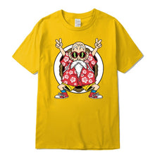 Load image into Gallery viewer, 100% cotton T-shirt high quality fashion casual Dragon Ball Z Goku print t shirt men Harajuku brand clothing funny tshirts