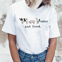 Load image into Gallery viewer, vegan Save The Bees t shirt women t-shirt tshirt women graphic top tee shirts korean kawaii  harajuku 2019 ulzzang new female