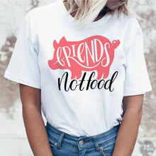 Load image into Gallery viewer, vegan Save The Bees t shirt women t-shirt tshirt women graphic top tee shirts korean kawaii  harajuku 2019 ulzzang new female