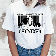Load image into Gallery viewer, vegan Save The Bees t shirt women t-shirt tshirt women graphic top tee shirts korean kawaii  harajuku 2019 ulzzang new female