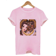 Load image into Gallery viewer, Women Clothes 2019 New Summer Thin Section Tshirt Women Vogue Princess Streetwear Leisure O-neck Funny Female T-shirt Tops