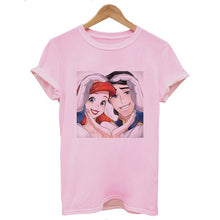 Load image into Gallery viewer, Women Clothes 2019 New Summer Thin Section Tshirt Women Vogue Princess Streetwear Leisure O-neck Funny Female T-shirt Tops