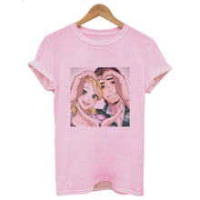 Load image into Gallery viewer, Women Clothes 2019 New Summer Thin Section Tshirt Women Vogue Princess Streetwear Leisure O-neck Funny Female T-shirt Tops