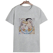 Load image into Gallery viewer, Women Clothes 2019 New Summer Thin Section Tshirt Women Vogue Princess Streetwear Leisure O-neck Funny Female T-shirt Tops
