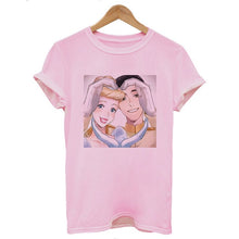 Load image into Gallery viewer, Women Clothes 2019 New Summer Thin Section Tshirt Women Vogue Princess Streetwear Leisure O-neck Funny Female T-shirt Tops