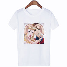 Load image into Gallery viewer, Women Clothes 2019 New Summer Thin Section Tshirt Women Vogue Princess Streetwear Leisure O-neck Funny Female T-shirt Tops