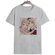 Load image into Gallery viewer, Women Clothes 2019 New Summer Thin Section Tshirt Women Vogue Princess Streetwear Leisure O-neck Funny Female T-shirt Tops