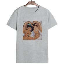 Load image into Gallery viewer, Women Clothes 2019 New Summer Thin Section Tshirt Women Vogue Princess Streetwear Leisure O-neck Funny Female T-shirt Tops